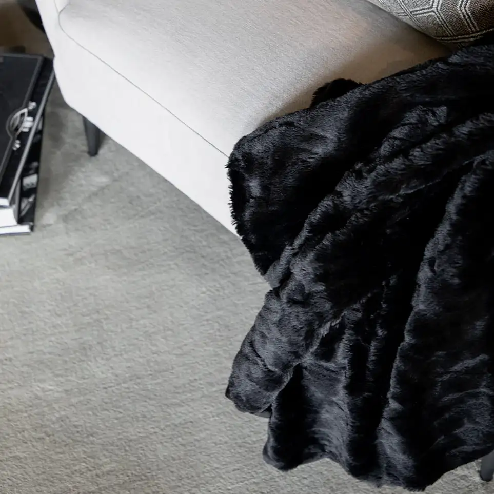 Celine Plaid 127x150 cm Sort Artwood