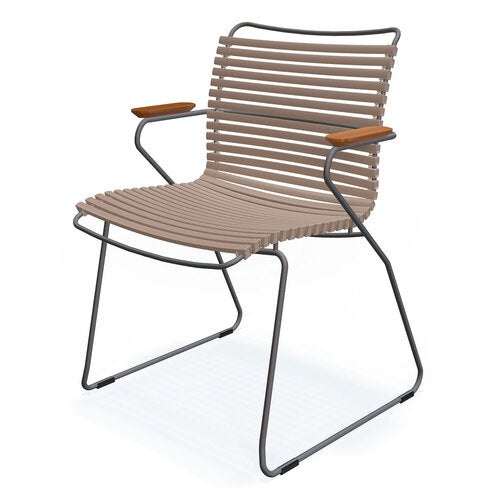 Click lænestol sand/bambus