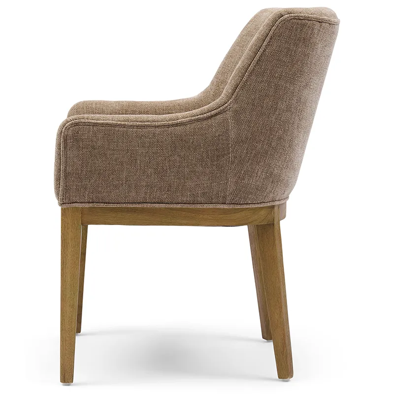 Whistler Dining Armchair montmartre weave warm mushroom