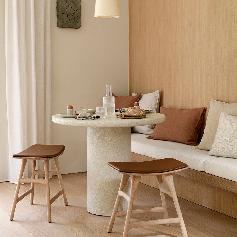 Lin Pudebetræk Cinnamon 60x40 cm