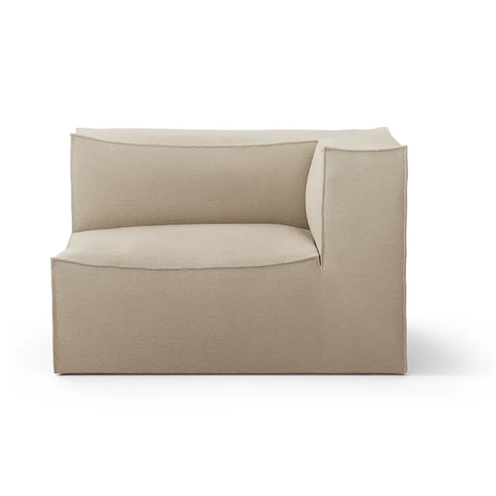 Ferm Living, Catena Sofa Armrest Right S401 - Rich Linen - Natural