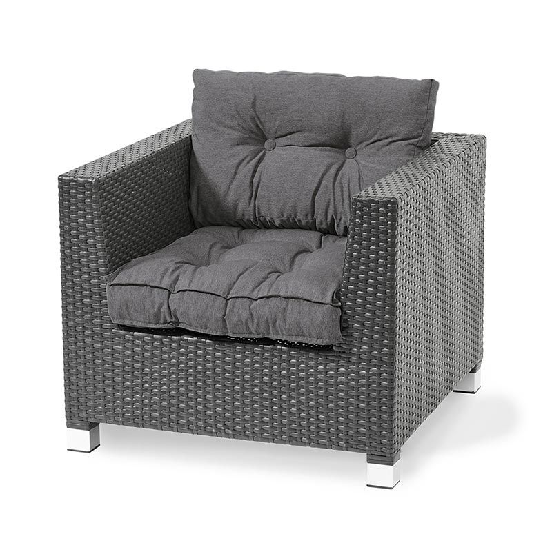 Adam siddehynde B74-79 D74-79 cm, Kulgrå