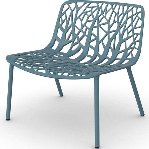 Forest loungelænestol Blue Teal 