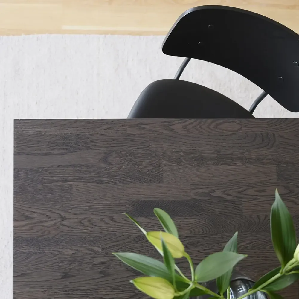 Brooklyn matbord 220x95 cm mörkbrun ek