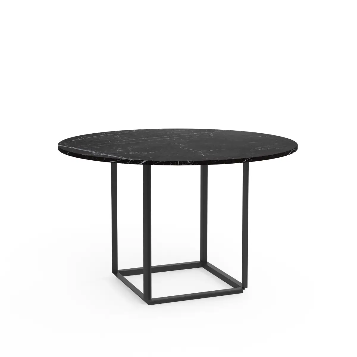 New Works, Florence Bordplade Ø120cm Sort Marquina Marmor