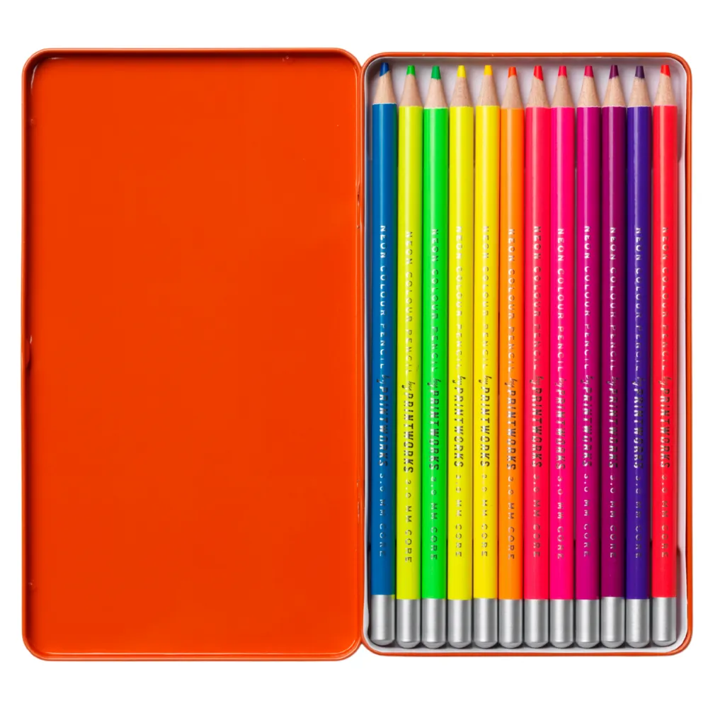  12 farveblyanter - Neon