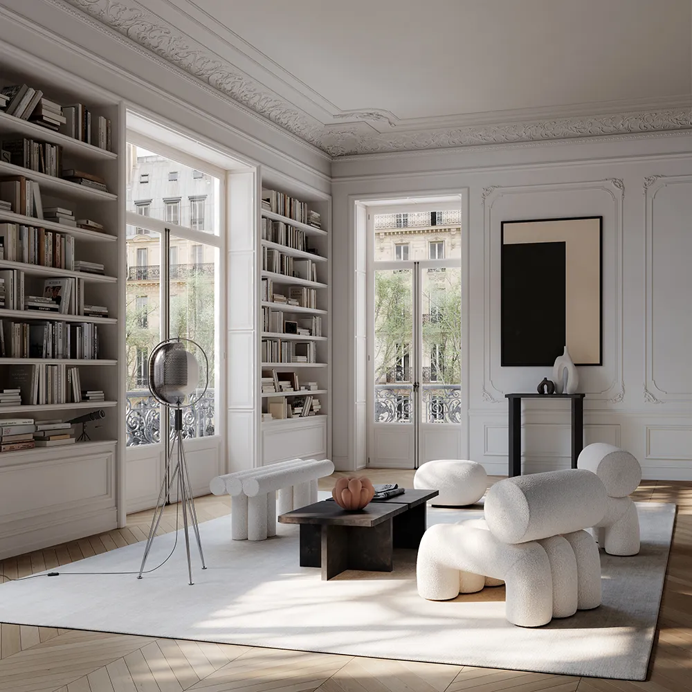 Brutus sofabord - Kaffe