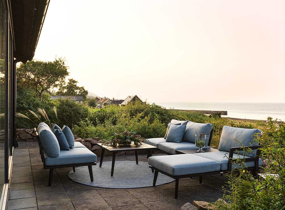 Villac Ryghynde Hjørne/Kort Grå Brafab