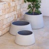 Soil potte trapez lille Concrete structure, fiberglas