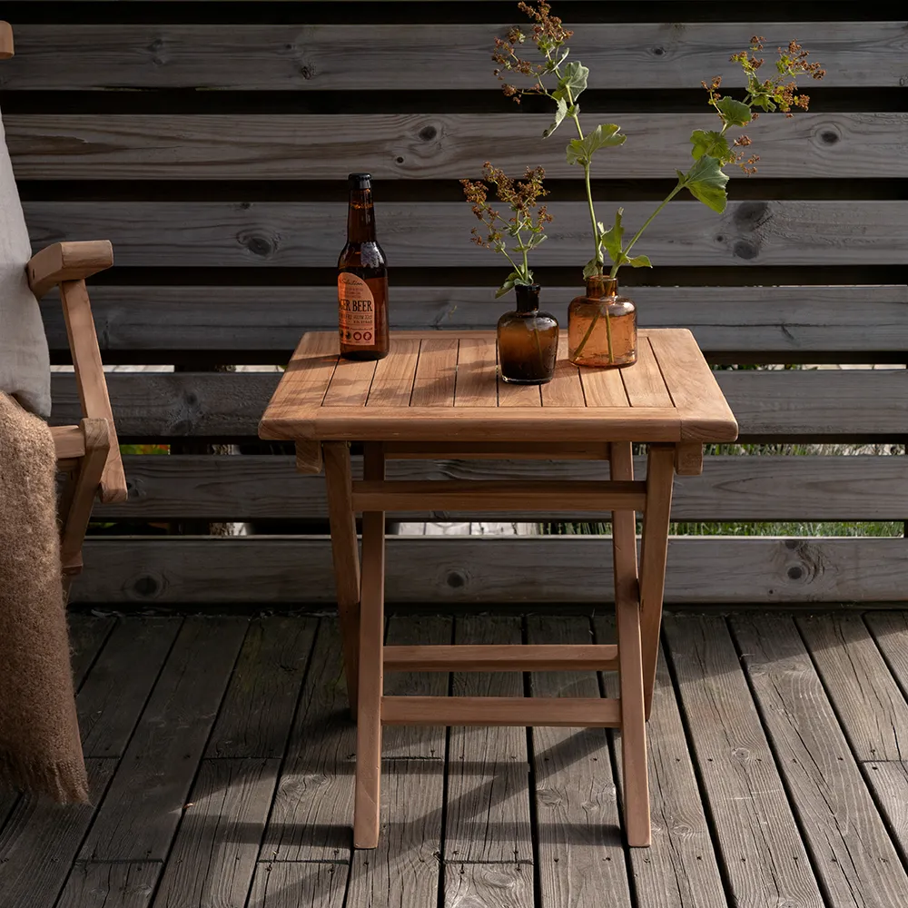 Kenya Sidebord 50x50 cm Teak