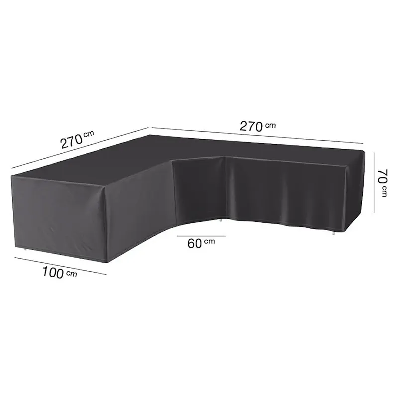 Platinum Aerocover, Lounge cover L/Trapeze 270x270x100x70 cm