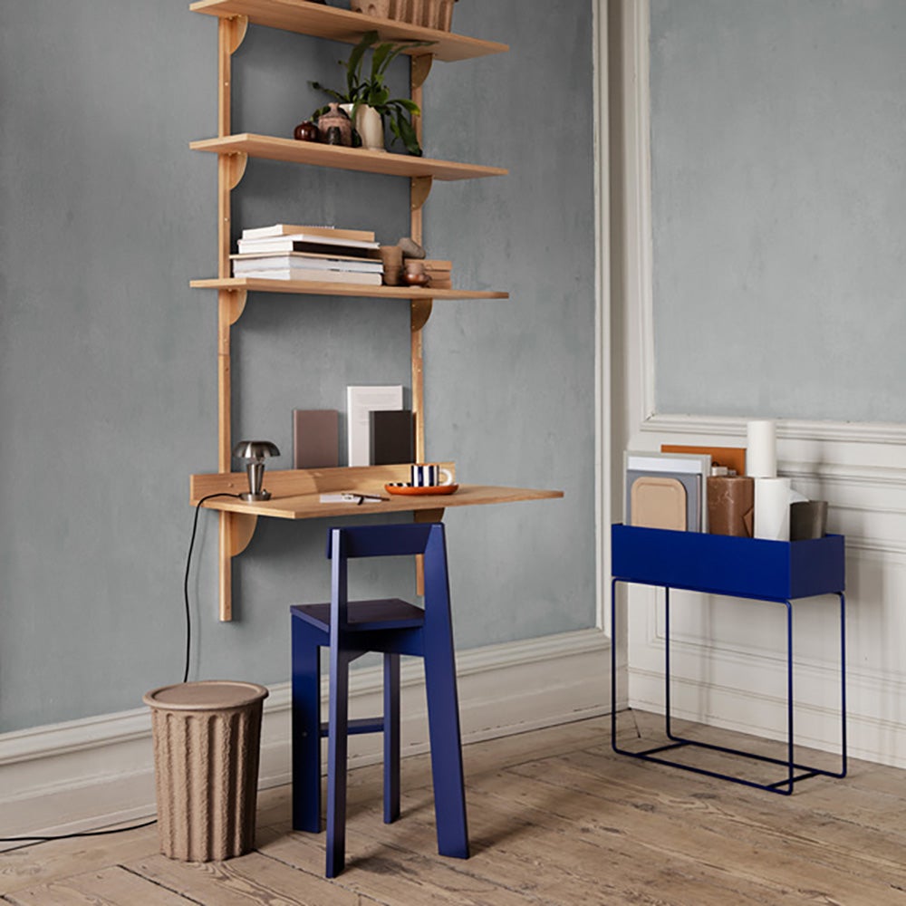 Blomsterkasse - Lyseblå