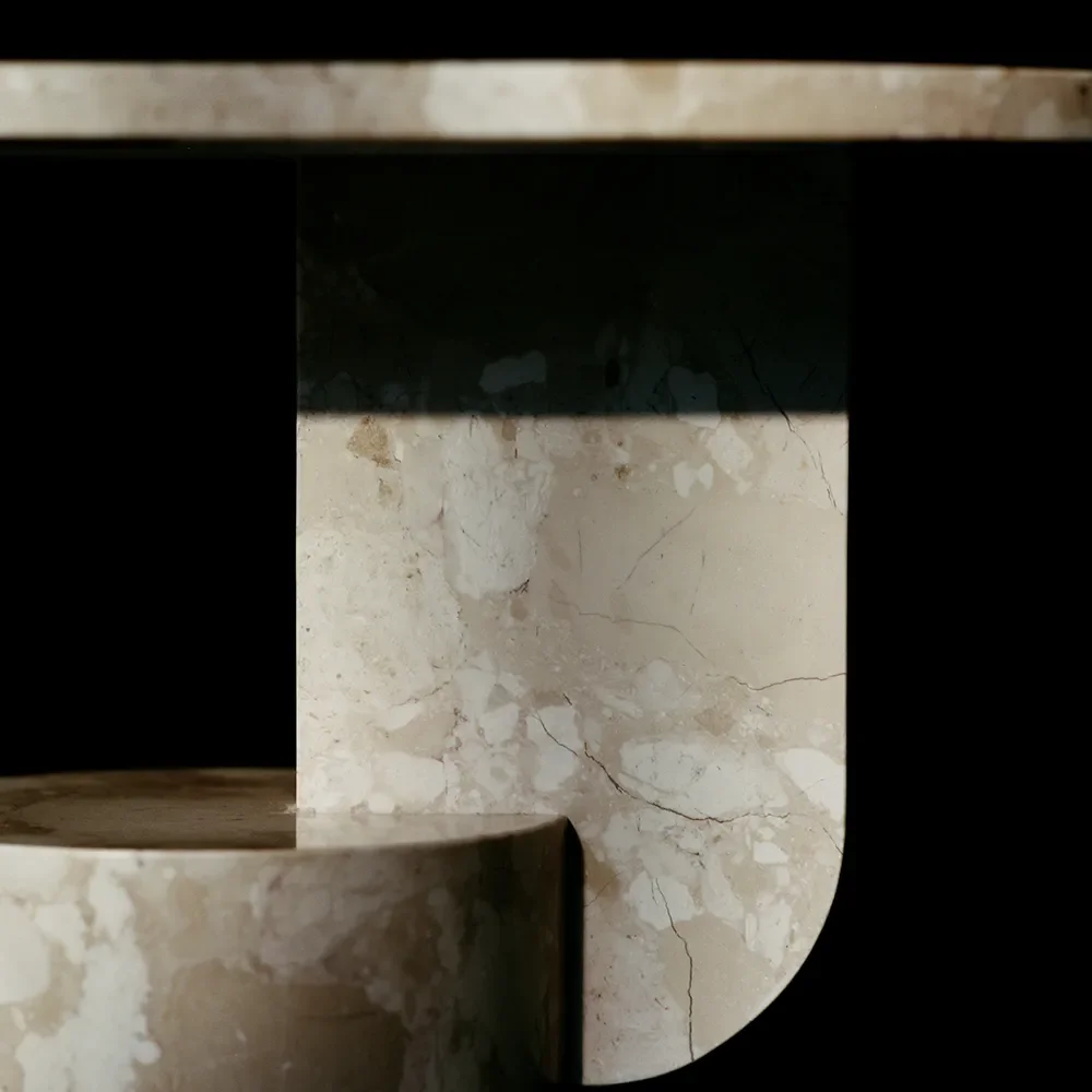 Sidebord i marmor Insert