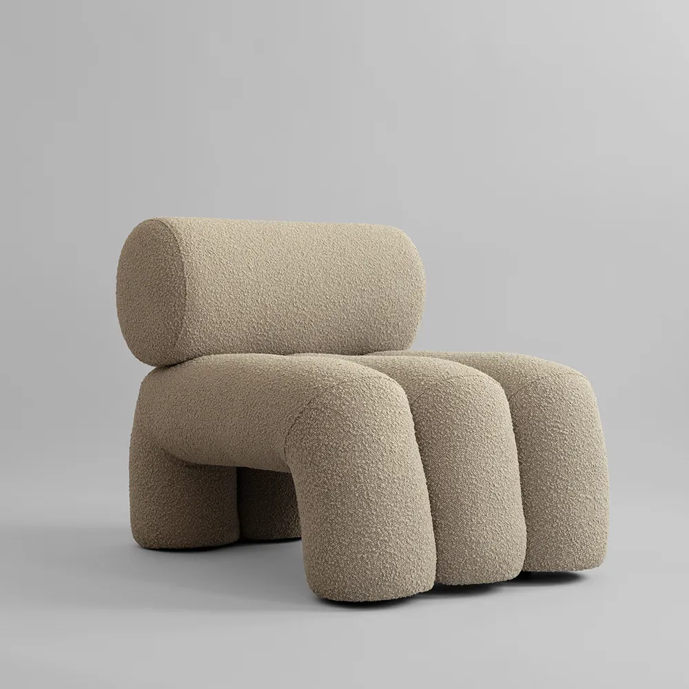 Foku Lænestol - Røget Sand