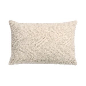 Pude Wave 60x40 cm Off-white