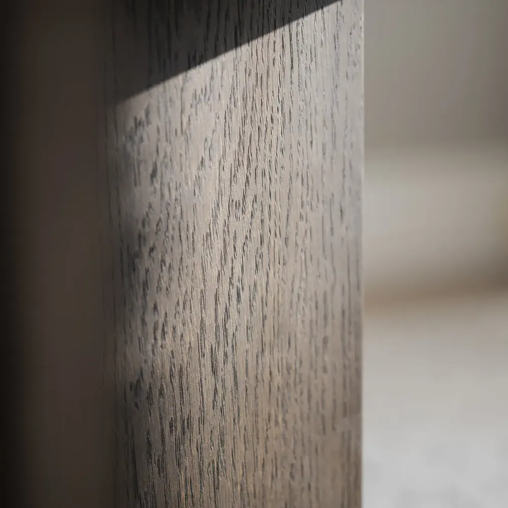 Brooksville sofabord 90x90 cm hvid marmor/eg