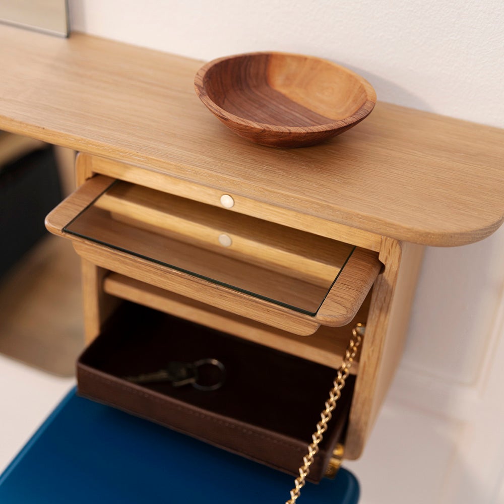 One More Look Spejl eg/Petrol Blue