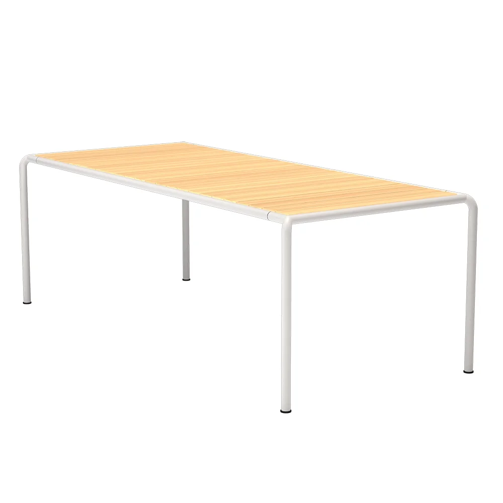 Houe, AVANTI Spisebord 222x98 cm fyrretræ/hvid