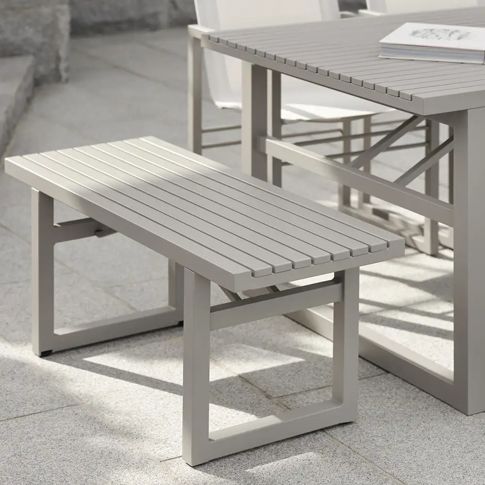 Vevi Bænk 41x105 cm Khaki Brafab