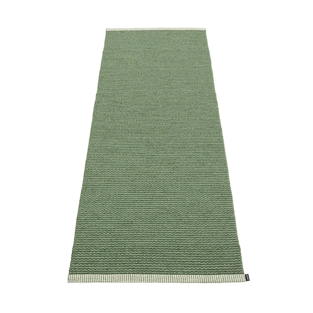 Pappelina, Mono Leaf / Oregano tæppe 70 x 200 cm