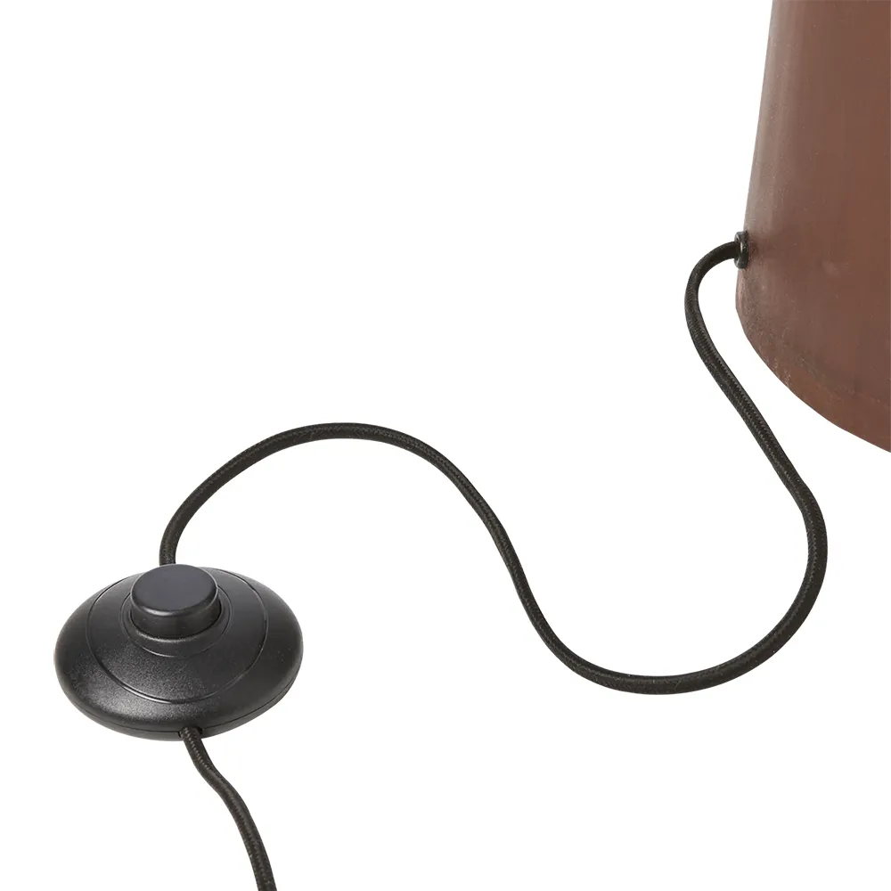 FUNGI Gulvlampe Rusty brown