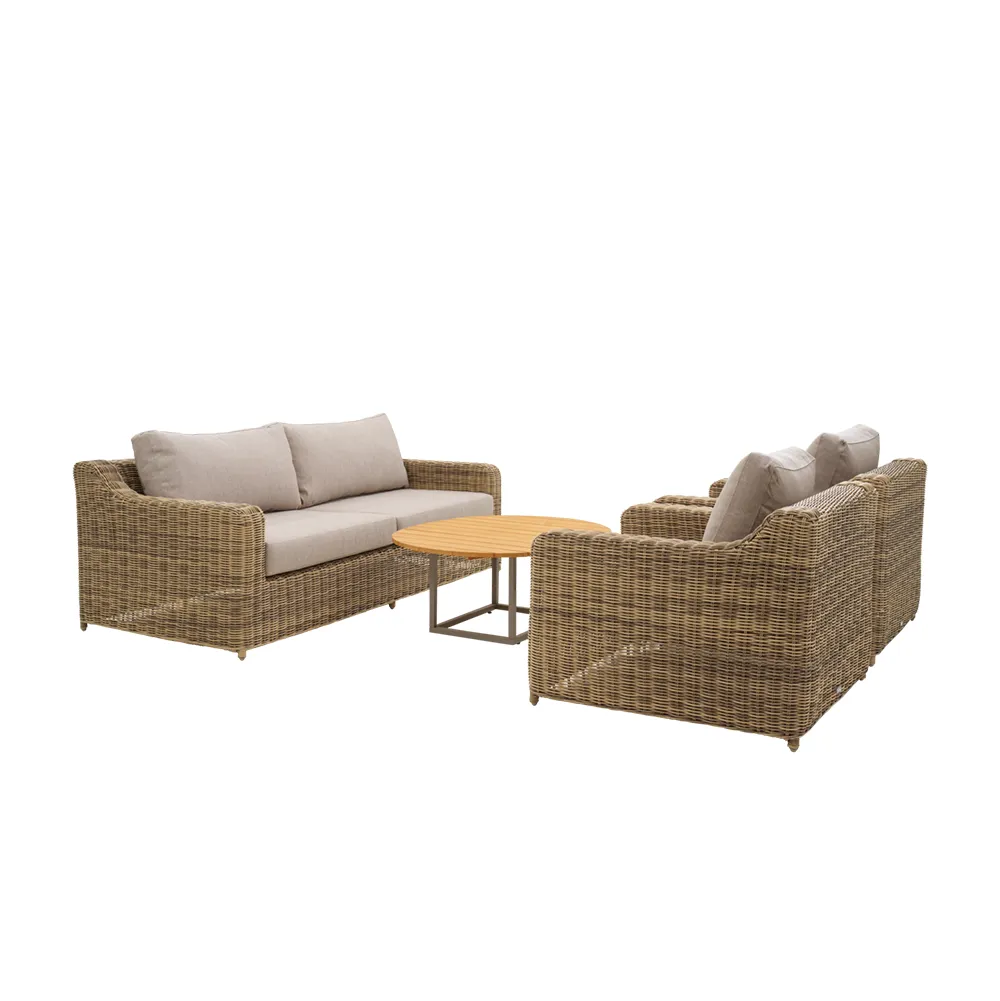 Glendon 3-pers. sofa  Rustic / Beige