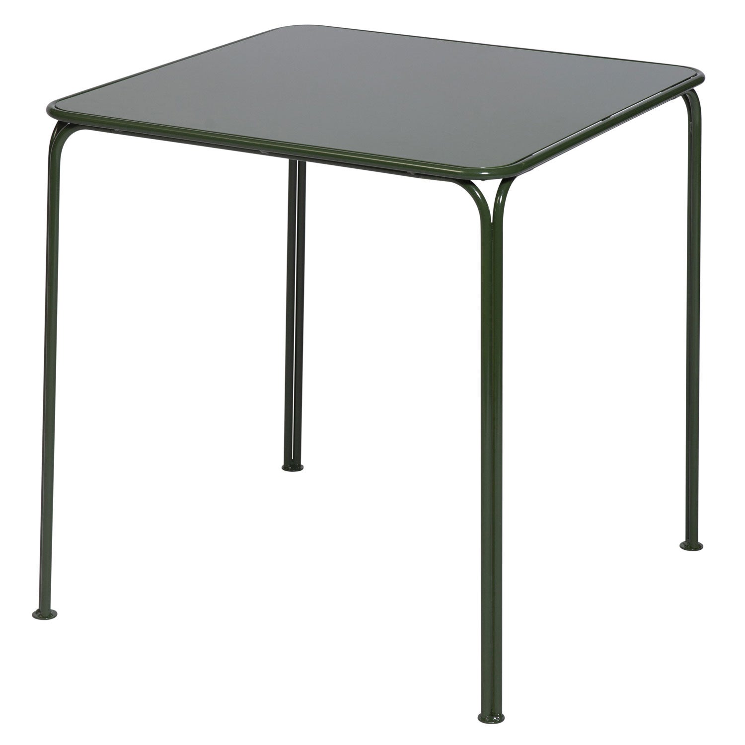 Grythyttan Stålmöbler, Libelle spisebord 70x70 cm grøn