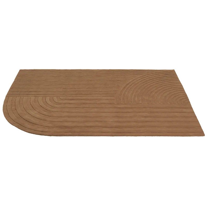 Muuto, Relevo tæppe 200 x 300 cm - Burnt Orange