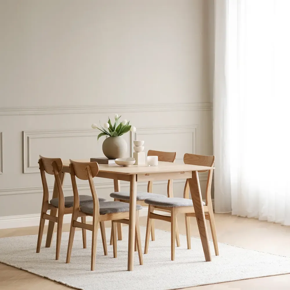 Auckland tæppe 240x340 cm natur