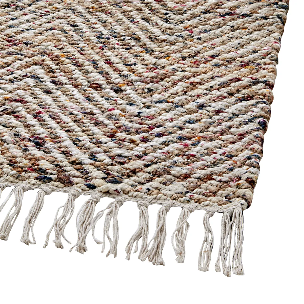  JUNI tæppe flerfarvet 150x80 cm