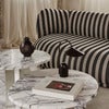 Rico 3-personers sofa Louisiana - Sand/Black