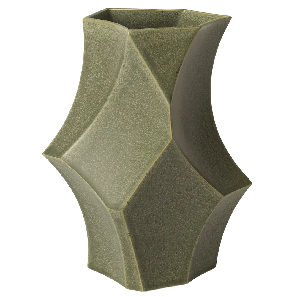 Cueva Vase 26 cm - Dark Sage
