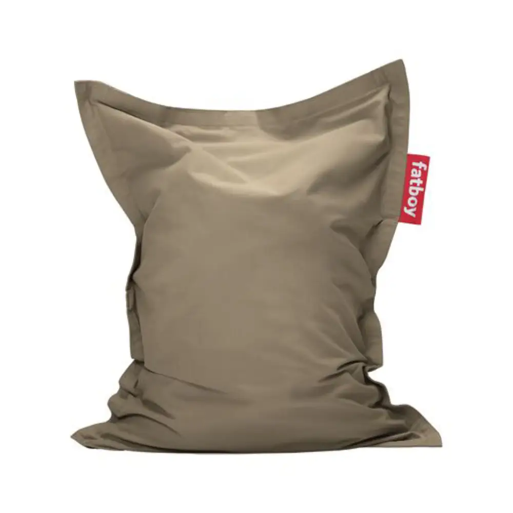 Fatboy, junior canvas sækkestol recycled taupe grey