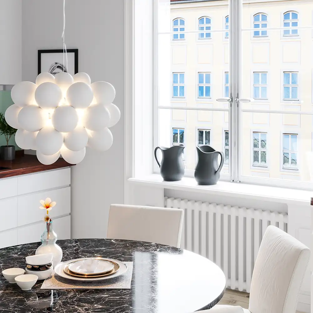 Gross Loftlampe Ø50cm Hvid 