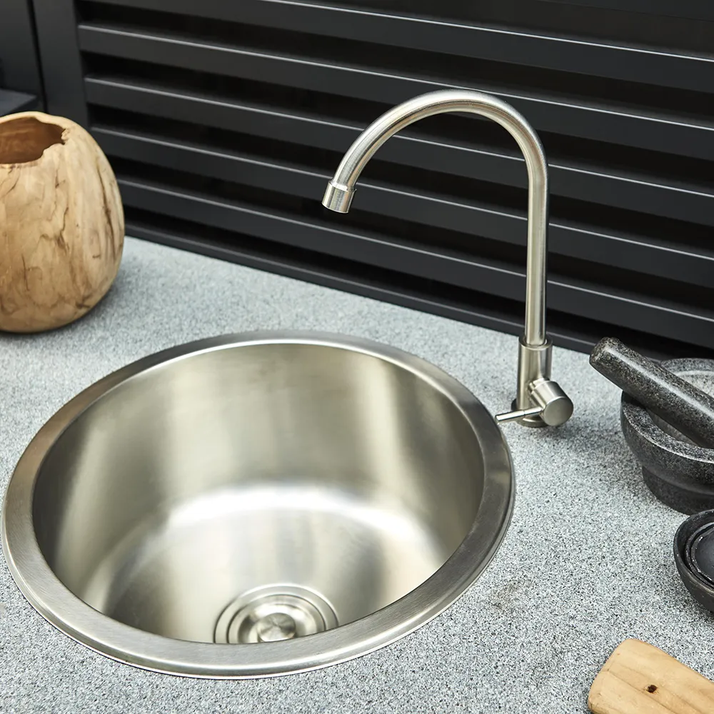 Bellac Udekøkken Med Vask Sort Brafab