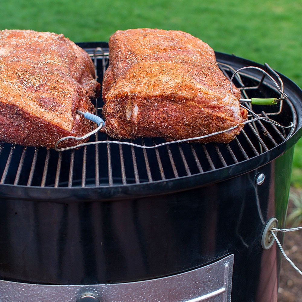 Smokey Mountain Cooker 57 cm Sort Støbejern Weber