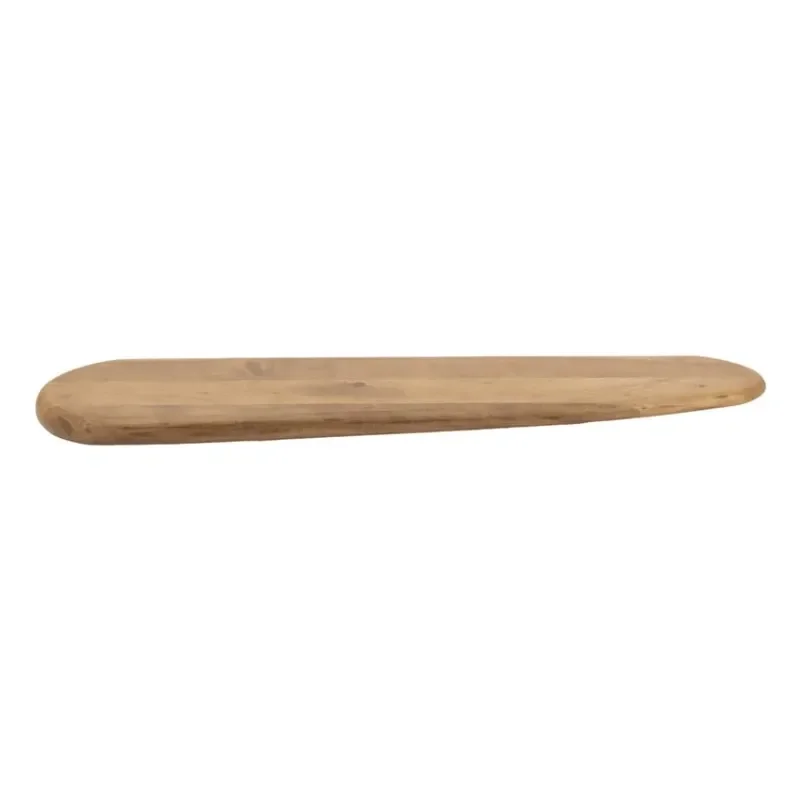 Shizu 3 90x21x4 cm Acacia en Metal Brun