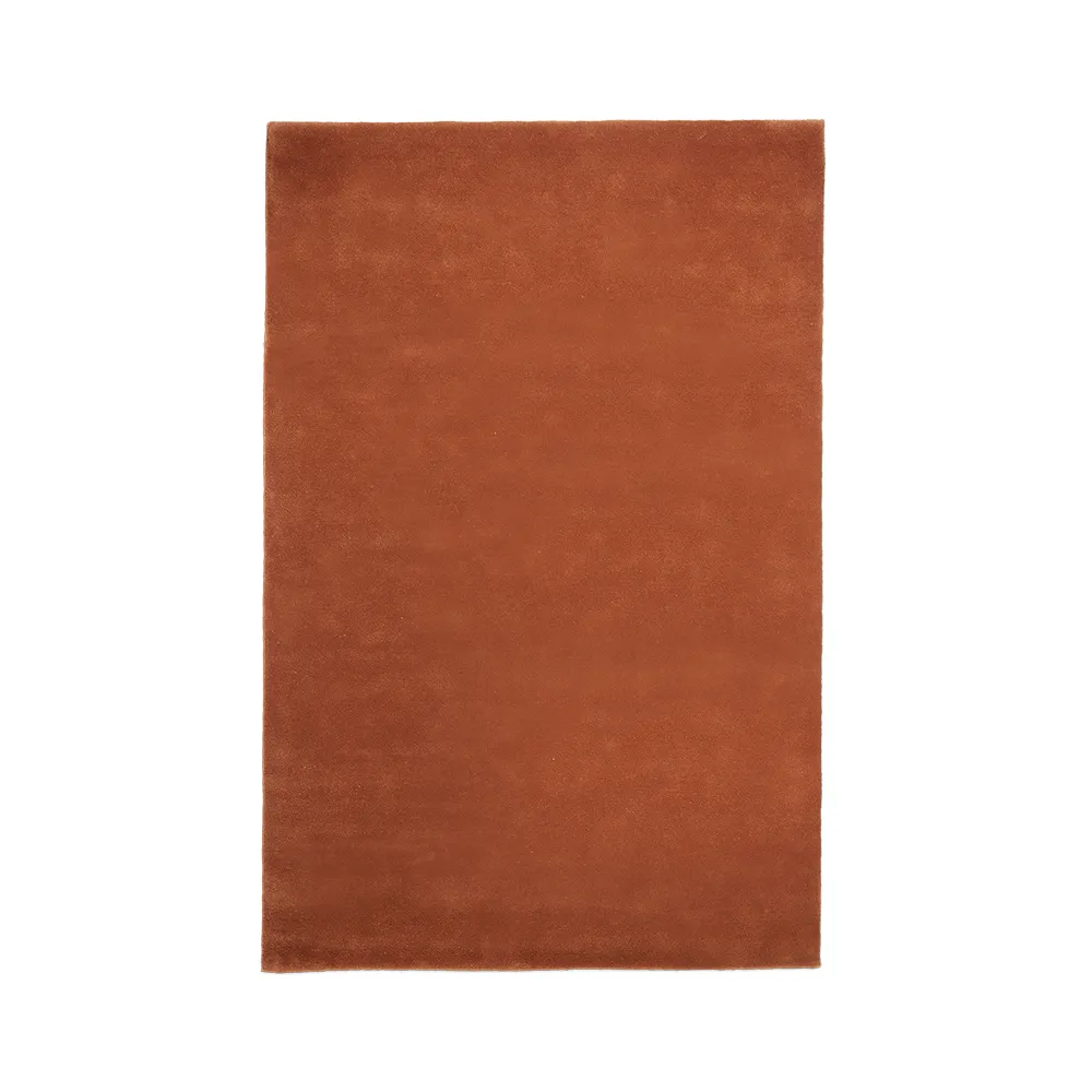 Stille Tufted Rug, red brown fra Ferm Living 160 x 250 cm - Jacobsen Plus