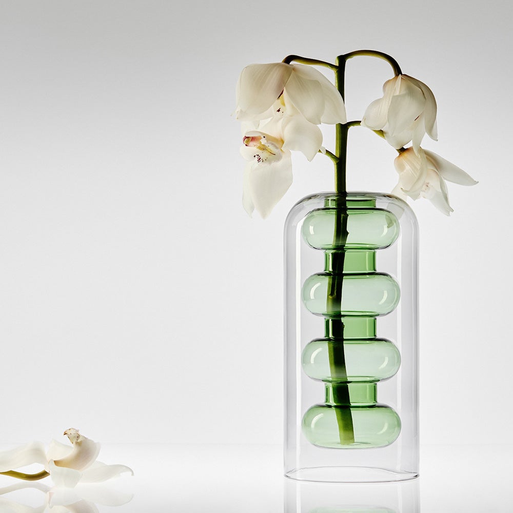  Bump Vase Høj Grøn