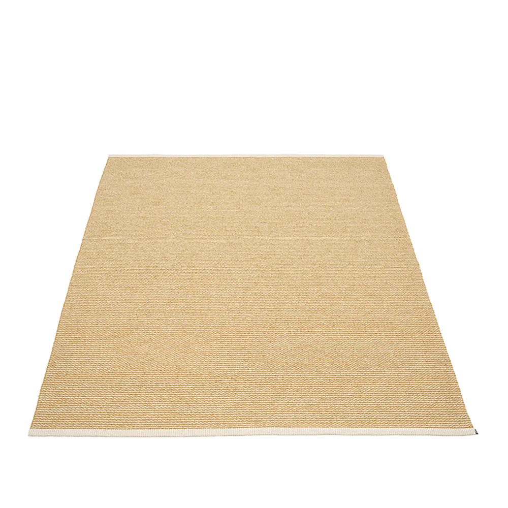 Pappelina, Mono Ochre / Cream tæppe 140 x 200 cm