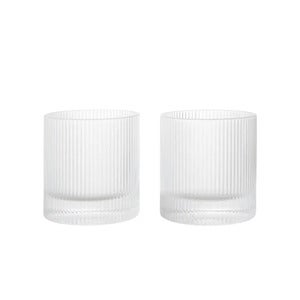 Ripple Tumbler Glas 2-pak Klar