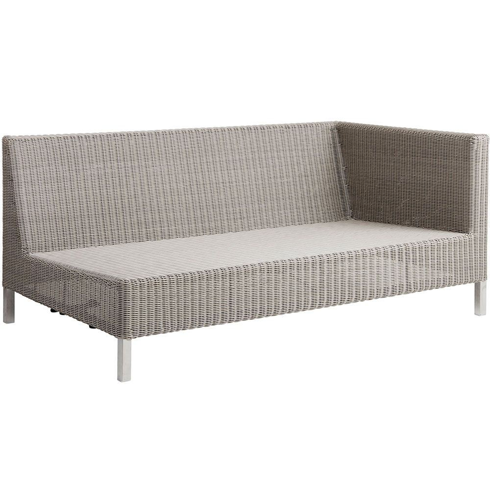 Connect 2-personers sofa, Venstre, taupe