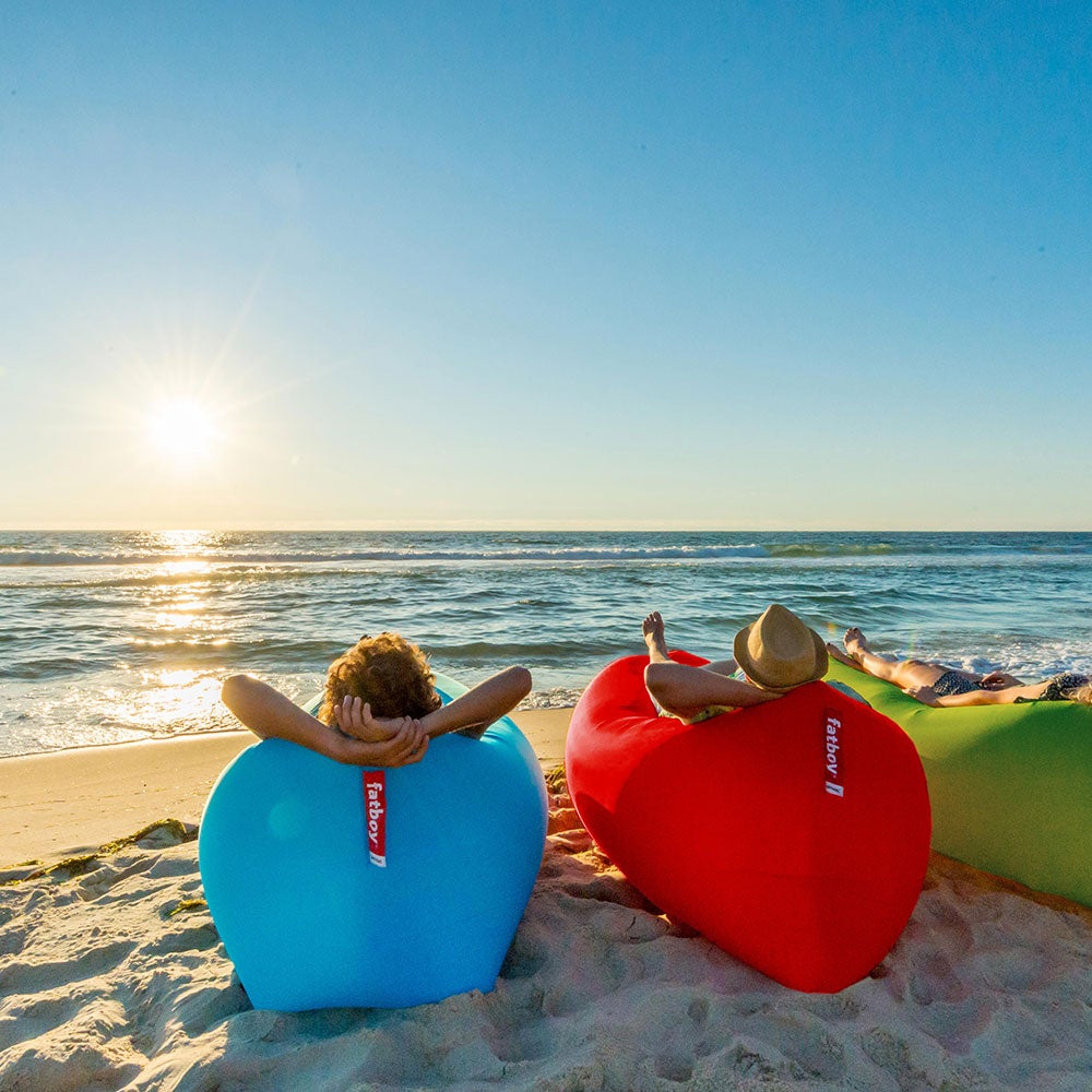 Lamzac 2.0 oppustelig divan aqua-blå