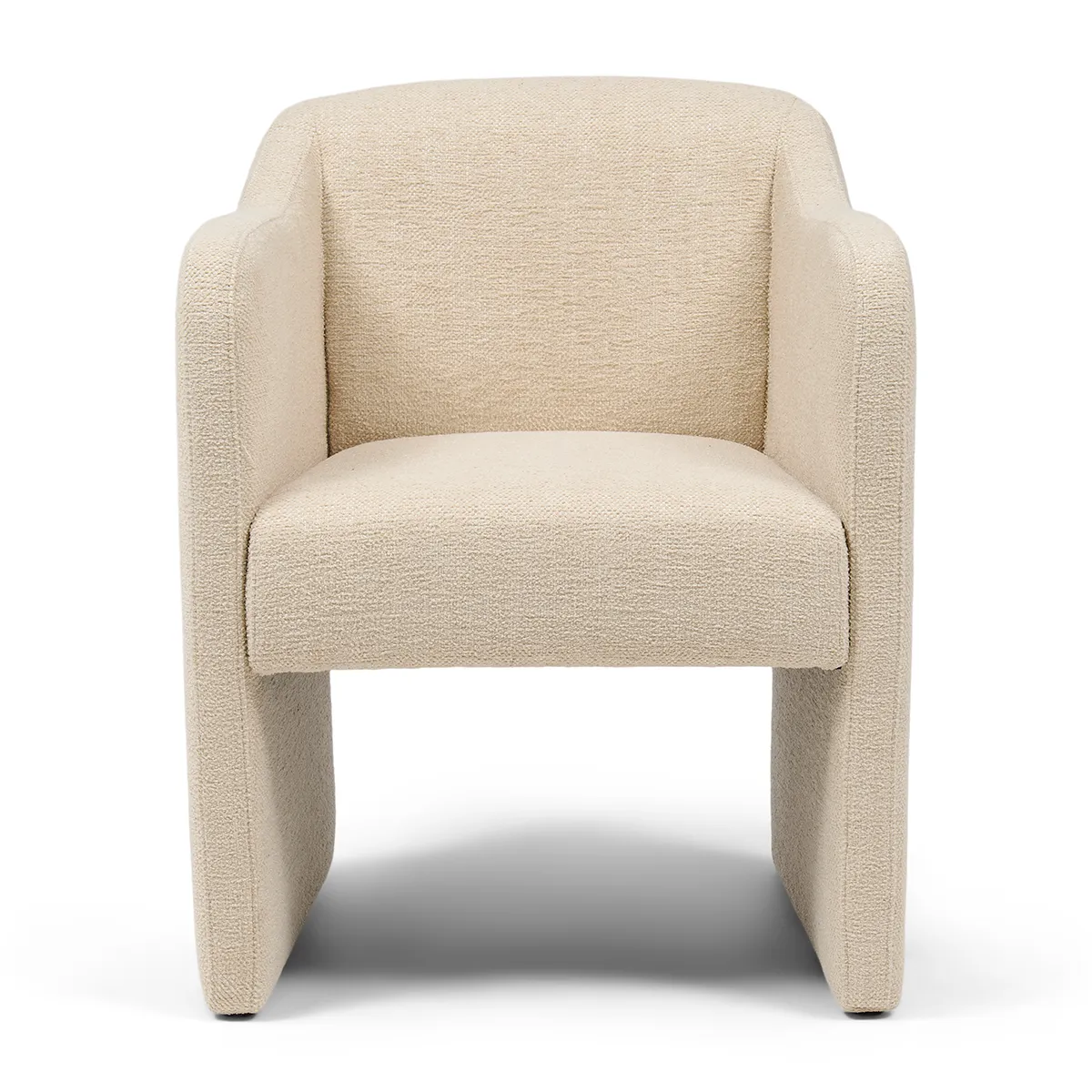 Spisebordsstol Napoli Beige med armlæn