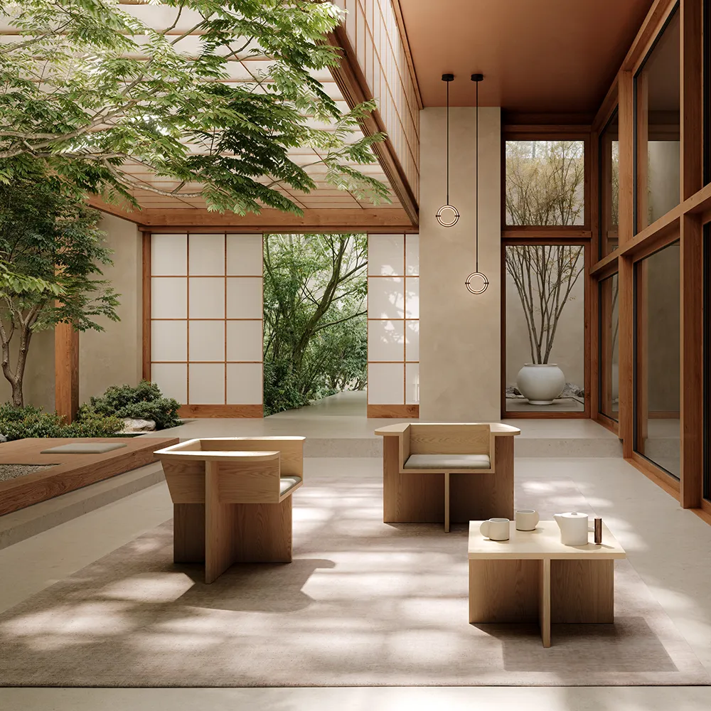 Brutus Lounge Chair - Naturlig Eg