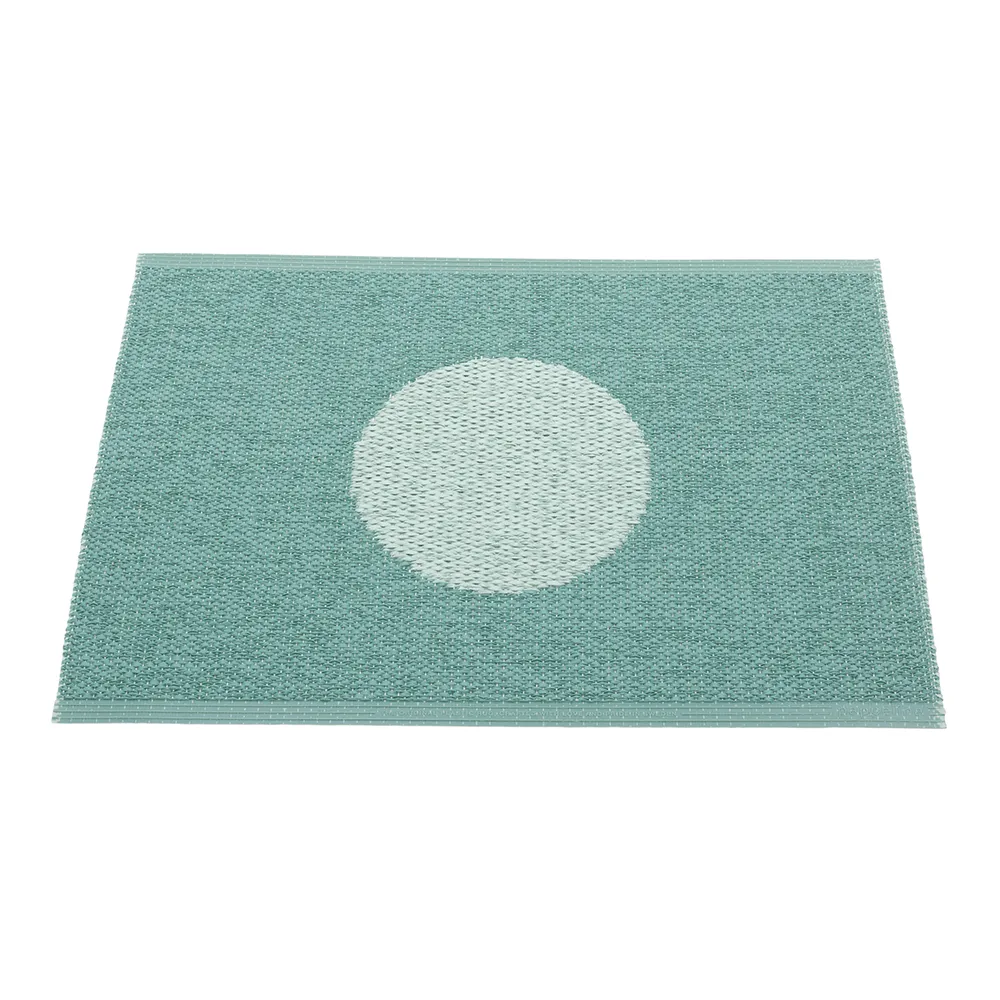 Pappelina, Vera Pop tæppe Jade/Pale Turquoise 70 x 50cm