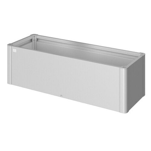Belvedere mini-plantebed, størrelse 150, metallisk sølv