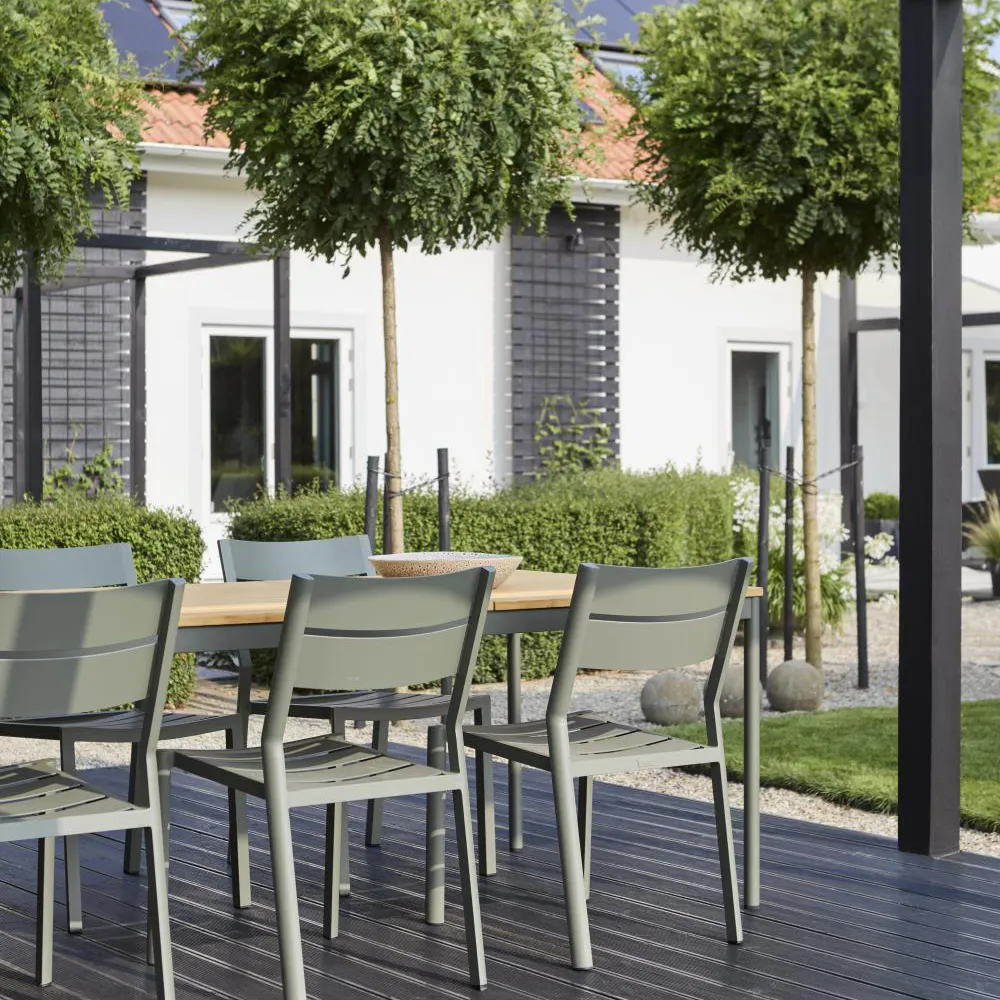 Delia Spisebordsstol Nordic Green