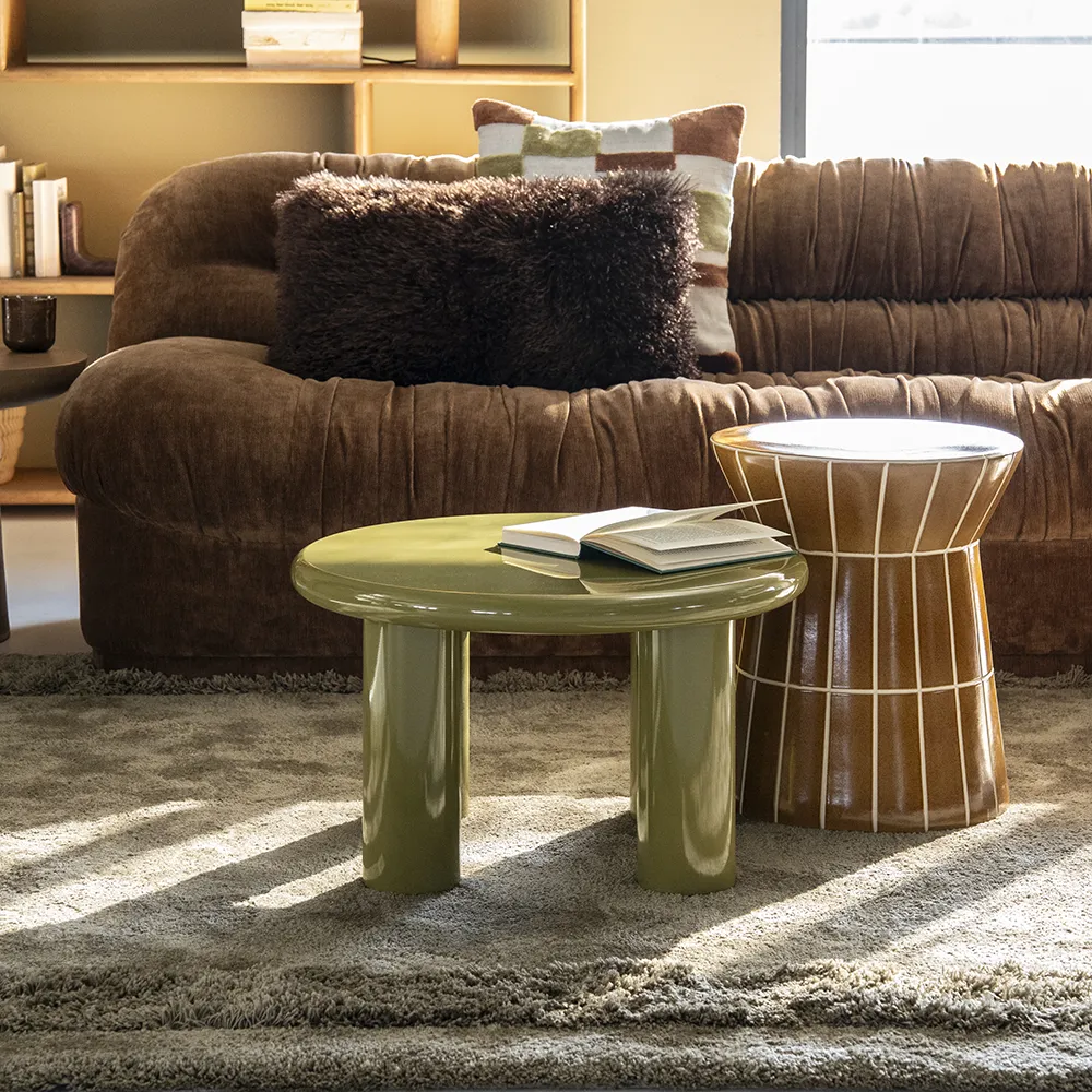 Bloop sofabord 80 cm green