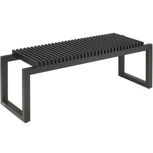 Cutter bænk 120 cm sort eg